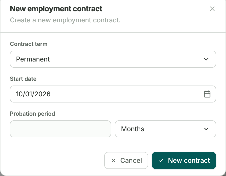 Add contract