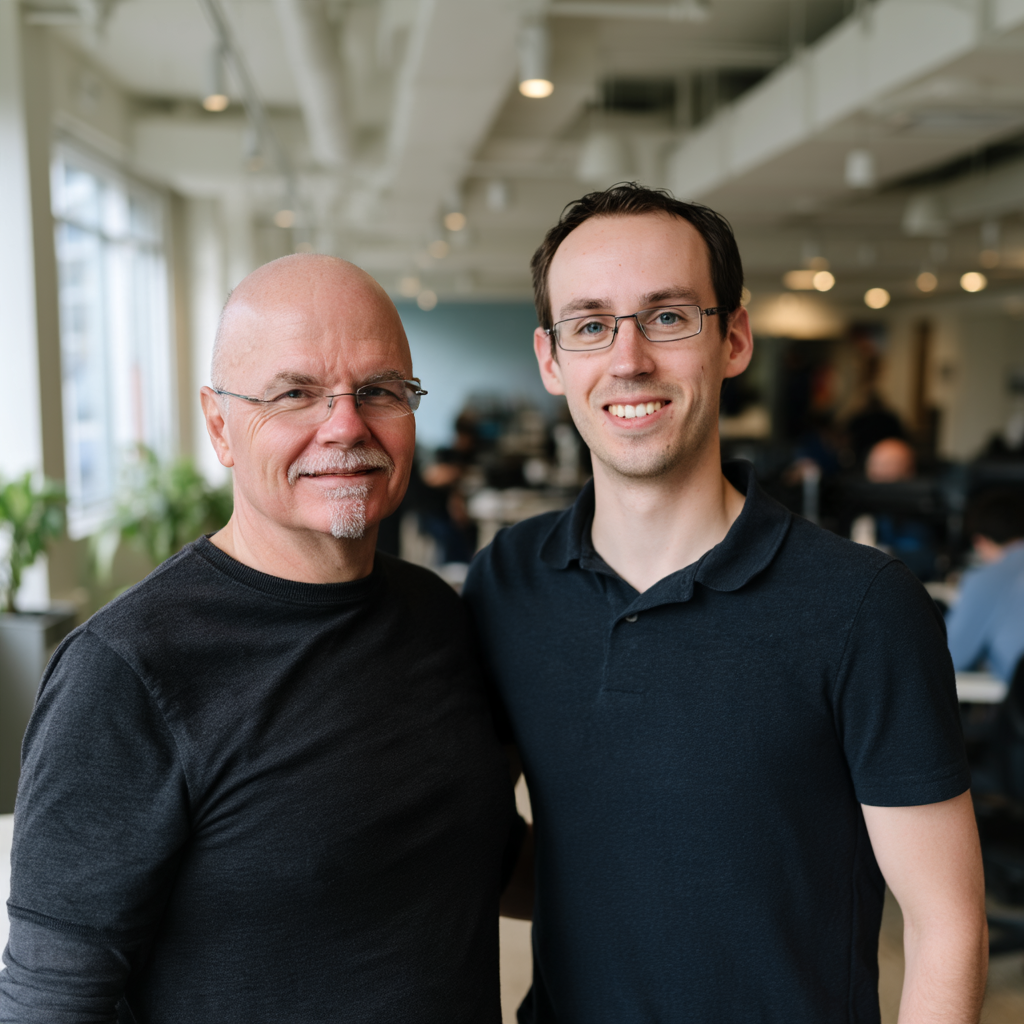 Philip and Frank, the founders of Gemploy